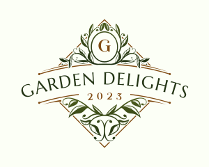 Botanical Leaf Garden logo design