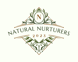 Botanical Leaf Garden logo design