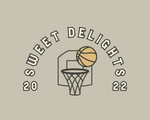 Basketball Sports Game Logo