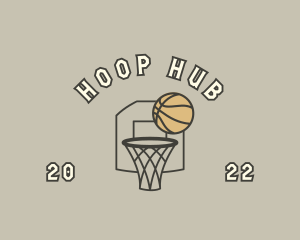 Basketball Sports Game logo design