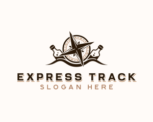 Compass Navigation Travel  logo design