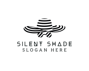 Stripes Fashion Hat logo design