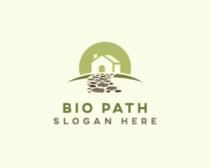 House Path Yard Landscaping logo design