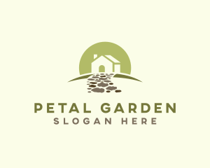 House Path Yard Landscaping logo design