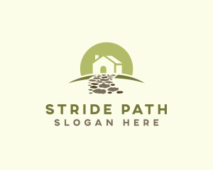 House Path Yard Landscaping logo design