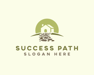 House Path Yard Landscaping logo design