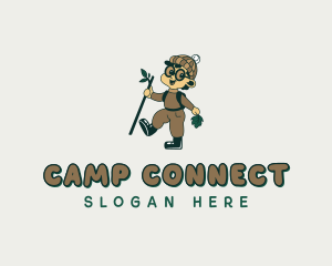 Boy Scout Camping logo design