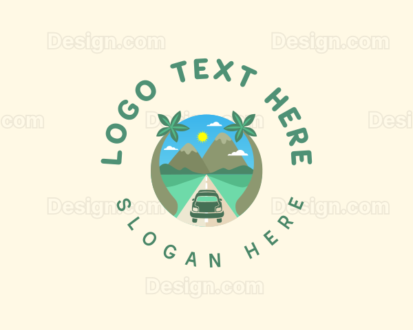 Road Trip Adventure Logo