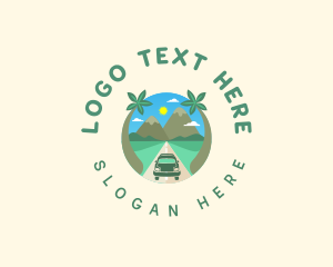 Car - Road Trip Adventure logo design