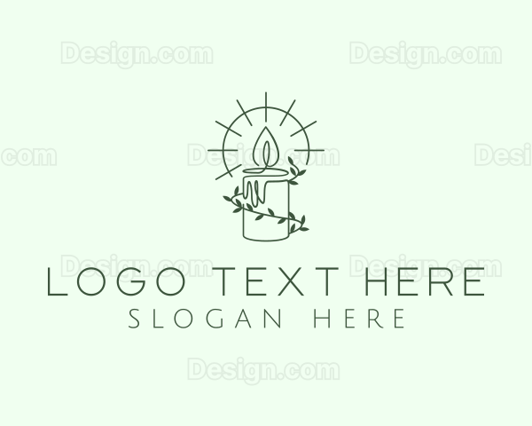 Organic Candle Light Logo