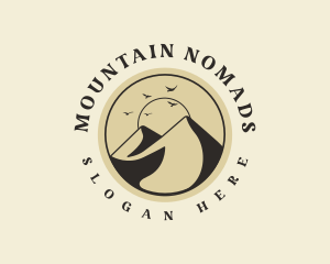 Outdoor Camping Mountain logo design