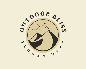 Outdoor Camping Mountain logo design