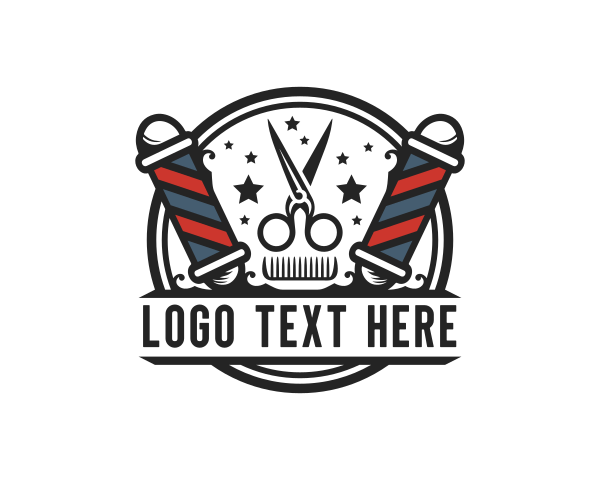 Hairdresser logo example 1