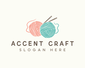 Knit Yarn Craft logo design