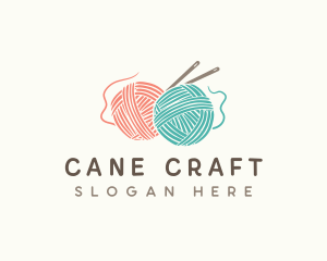 Knit Yarn Craft logo design