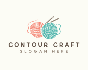 Knit Yarn Craft logo design