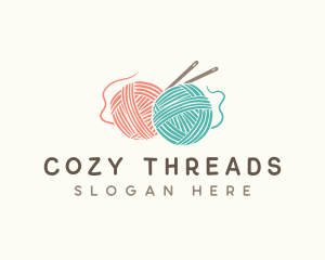 Knit Yarn Craft logo design