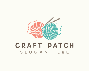 Knit Yarn Craft logo design