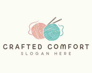 Knit Yarn Craft logo design