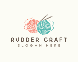 Knit Yarn Craft logo design