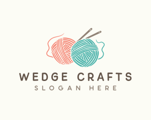 Knit Yarn Craft logo design