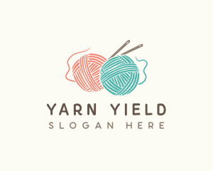 Knit Yarn Craft logo design