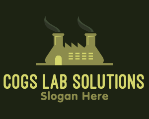 Lab Flask Factory logo design