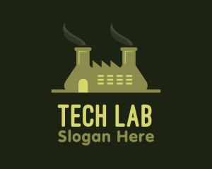 Lab Flask Factory logo design