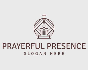 Church Worship Center logo design