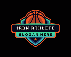 Basketball League Sports logo design