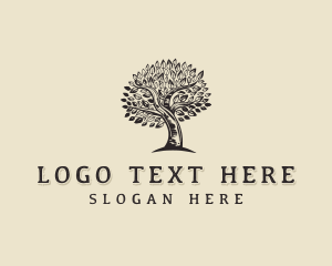 Oak Tree Forest Logo