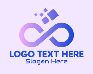 Gradient Infinity Loop logo