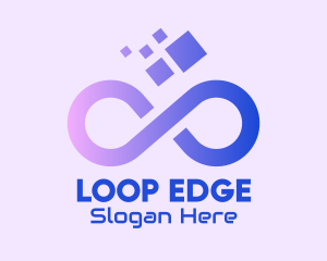 Gradient Infinity Loop logo