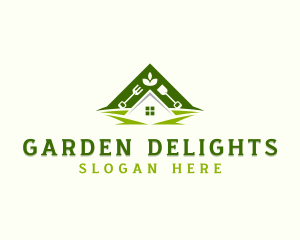 Residential Gardening Tools logo design