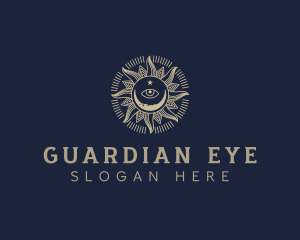 Spiritual Astrology Eye logo design