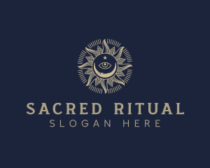 Spiritual Astrology Eye logo design