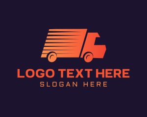 Gradient Delivery Truck logo