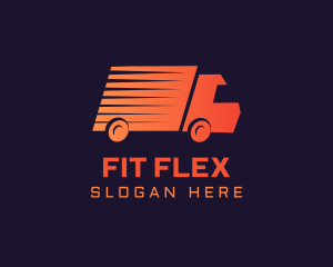 Gradient Delivery Truck logo