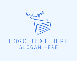 Deer File Folder  Logo