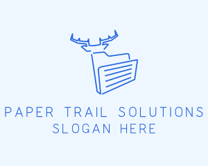 Deer Folder Document logo