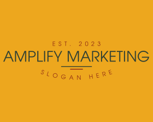 Generic Advertising Business logo