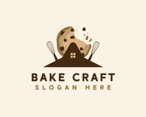 Bakery Whisk Cookie logo design