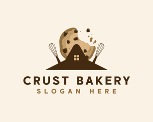 Bakery Whisk Cookie logo design