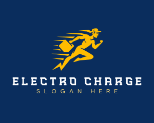 Electrical Maintenance Man logo design