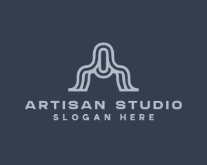 Creative Studio Letter A logo design