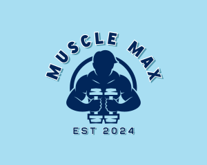 Bodybuilding Fitness Gym logo