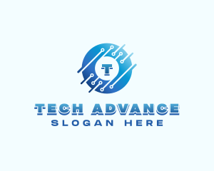 Tech Developer Company logo design