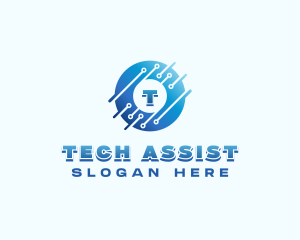 Tech Developer Company logo design