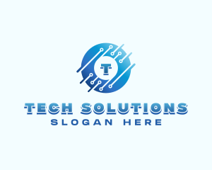 Tech Developer Company logo design