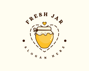 Honey Sweet Jar logo design